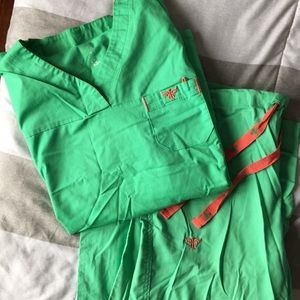 Med couture scrub set